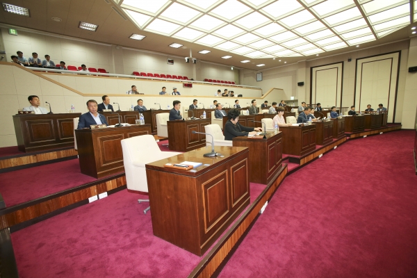 제216회 임시회 제1차 본회의 활동