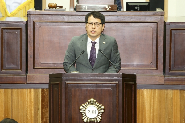 제218회 정례회 제3차 본회의 활동