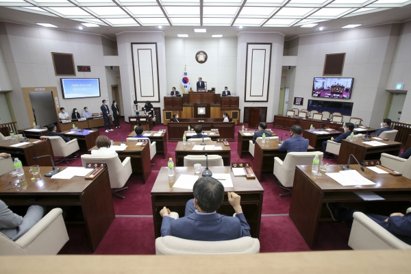 제241회 임시회 제1차 본회의시 의장단 선거