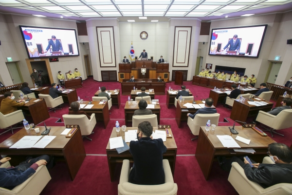 제247회 임시회 개회식 및 제1차 본회의 활동