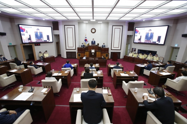 제251회 임시회 제1차 본회의 활동