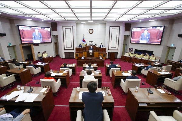 제251회 임시회 제2차 본회의 활동