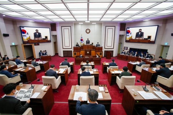 제262회 임시회 제2차 본회의 활동