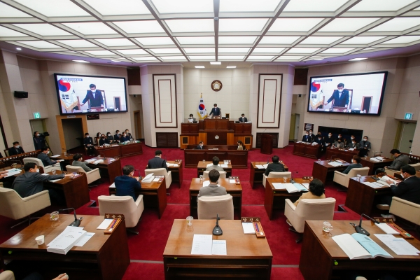 제264회 임시회 제2차 본회의시 2023년도 주요업무보고 청취