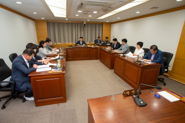 제268회 정례회 의회운영위원회 조례안 심사활동