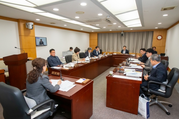 제281회 임시회시 산업건설위원회 활동