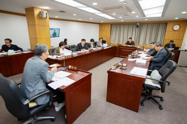 제282회 정례회시 의회운영위원회 2025년도 예산안 및 기금운용계획안 예비심사활동