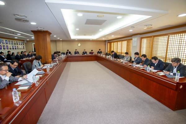 구미시의회 전체의원 간담회
