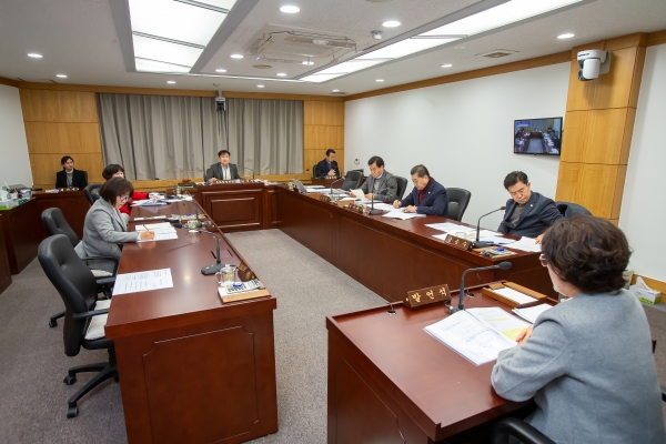 제283회 임시회시 문화환경위원회 조례안 심사활동