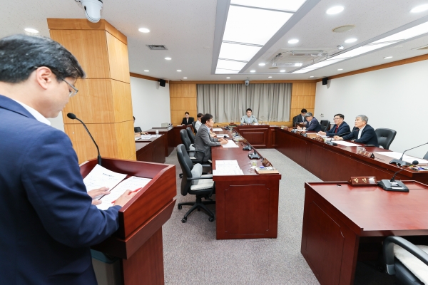 폐회중 의회운영위원회 활동