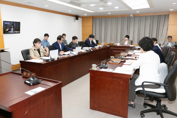제290회 임시회시 기획행정위원회 활동