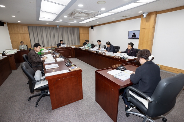 제292회 제2차 정례회시 문화환경위원회 소관 조례안과 2026년도 예산안 및 기금운용계획안 심사 활동