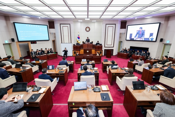 제294회 임시회 개회식 및 제1차 본회의 활동