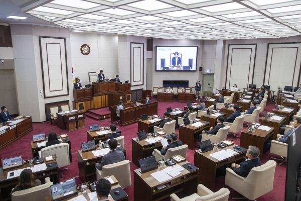 제10대 구미시의회 제1차 본회의(의장·부의장 선거)